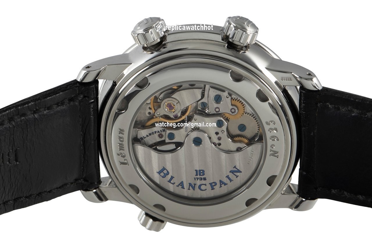 Blancpain Leman Reveil GMT Mens watch Unisex Automatic Steel 2041-1542M-53B 4