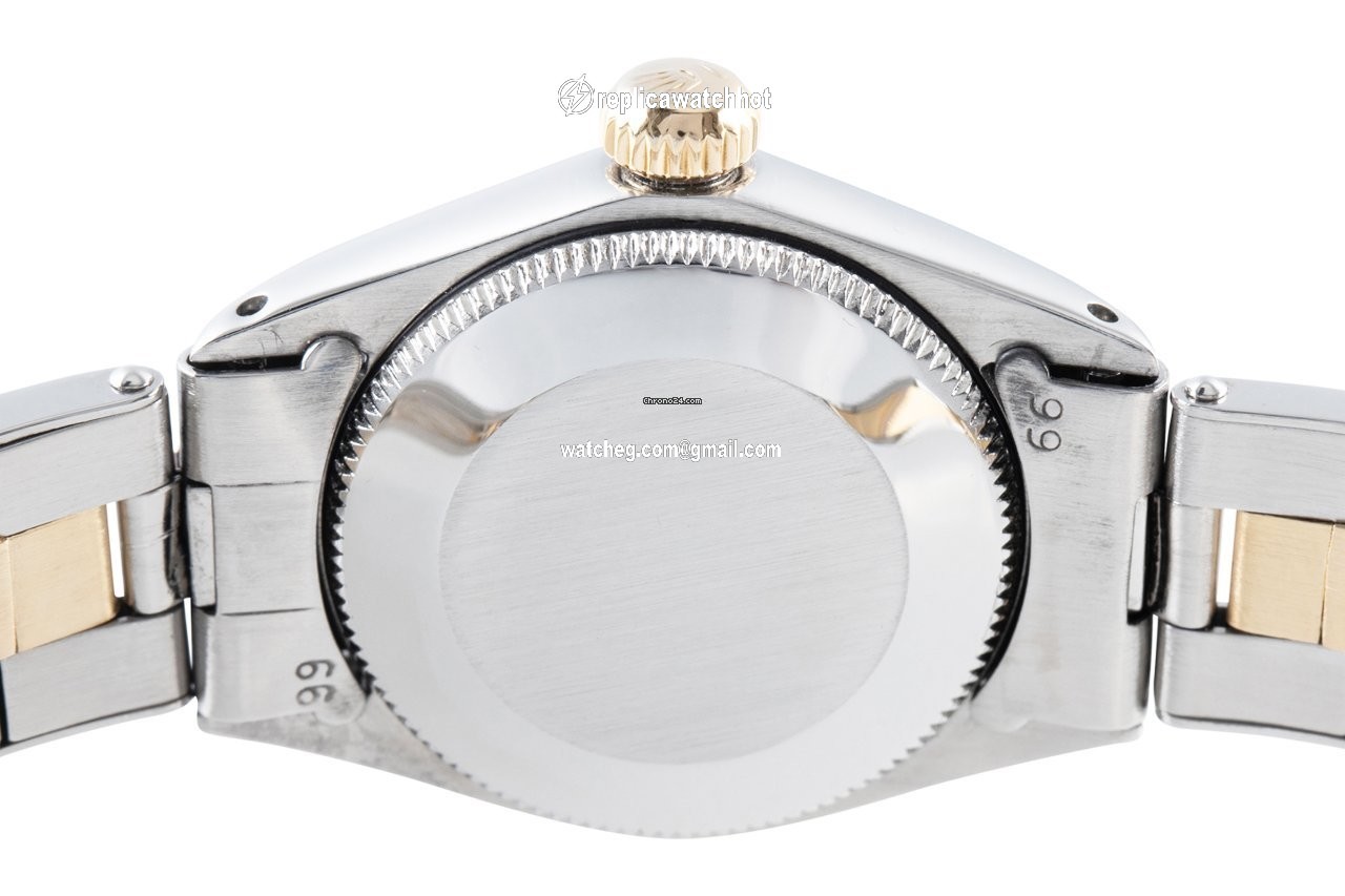 Rolex Oyster Perpetual Womens watch Gold Steel Automatic 6804 4