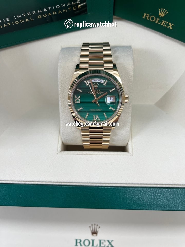 Rolex Day-Date 36 Mens watch Unisex Yellow gold Automatic 128238- 4
