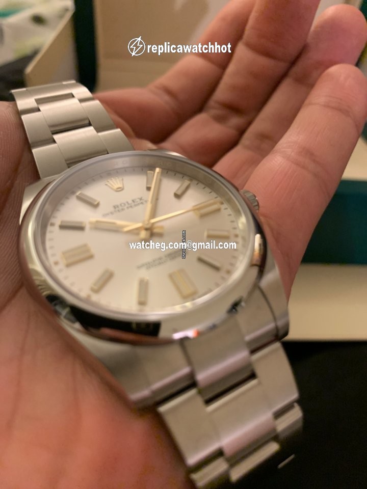 Rolex Oyster Perpetual 41 Mens watch Unisex Steel Automatic 124300-0001 4