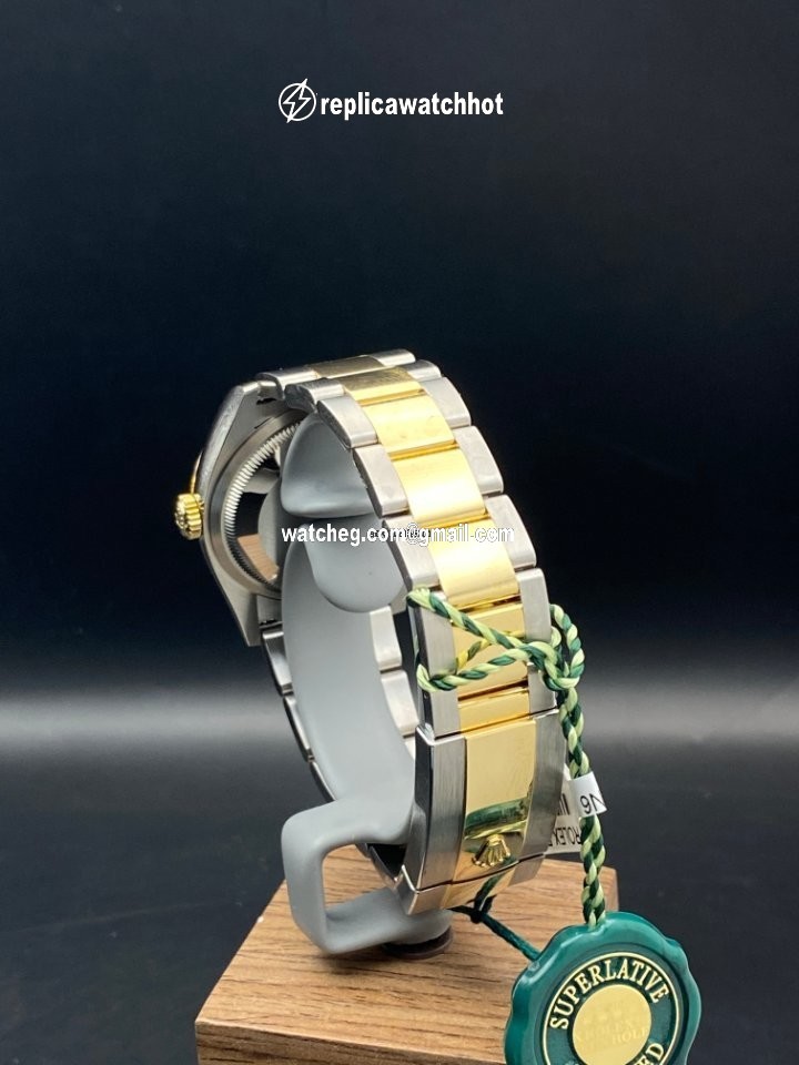 Rolex Datejust 36 Mens watch Unisex Gold Steel Automatic 126233-0015 4