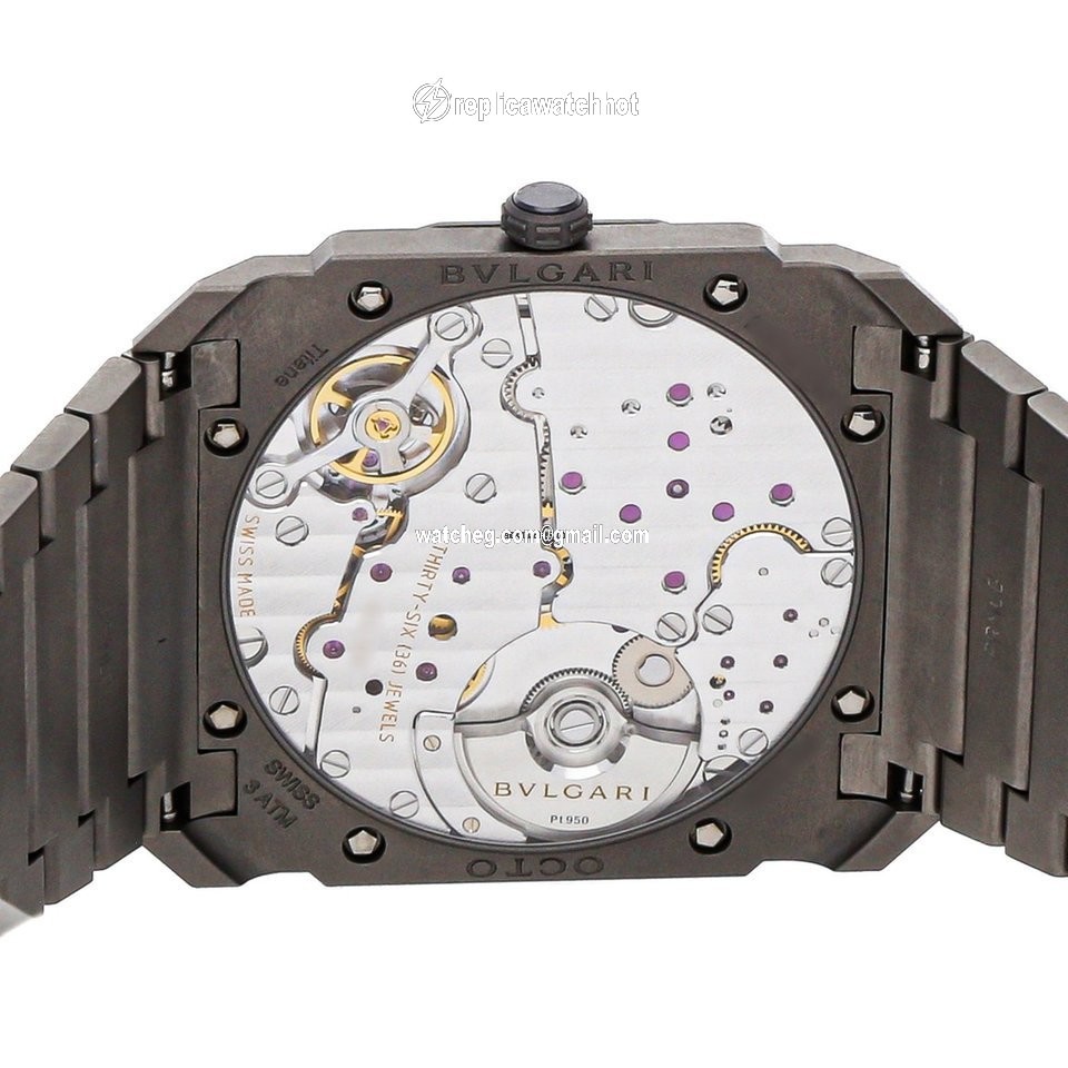 Bulgari Octo Mens watch Unisex Automatic Titanium 102713 4