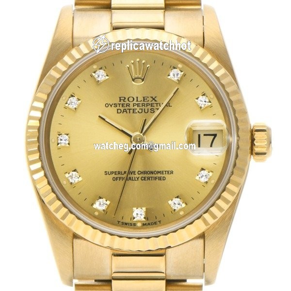 Rolex Datejust 31 Yellow gold Automatic 68278G 4