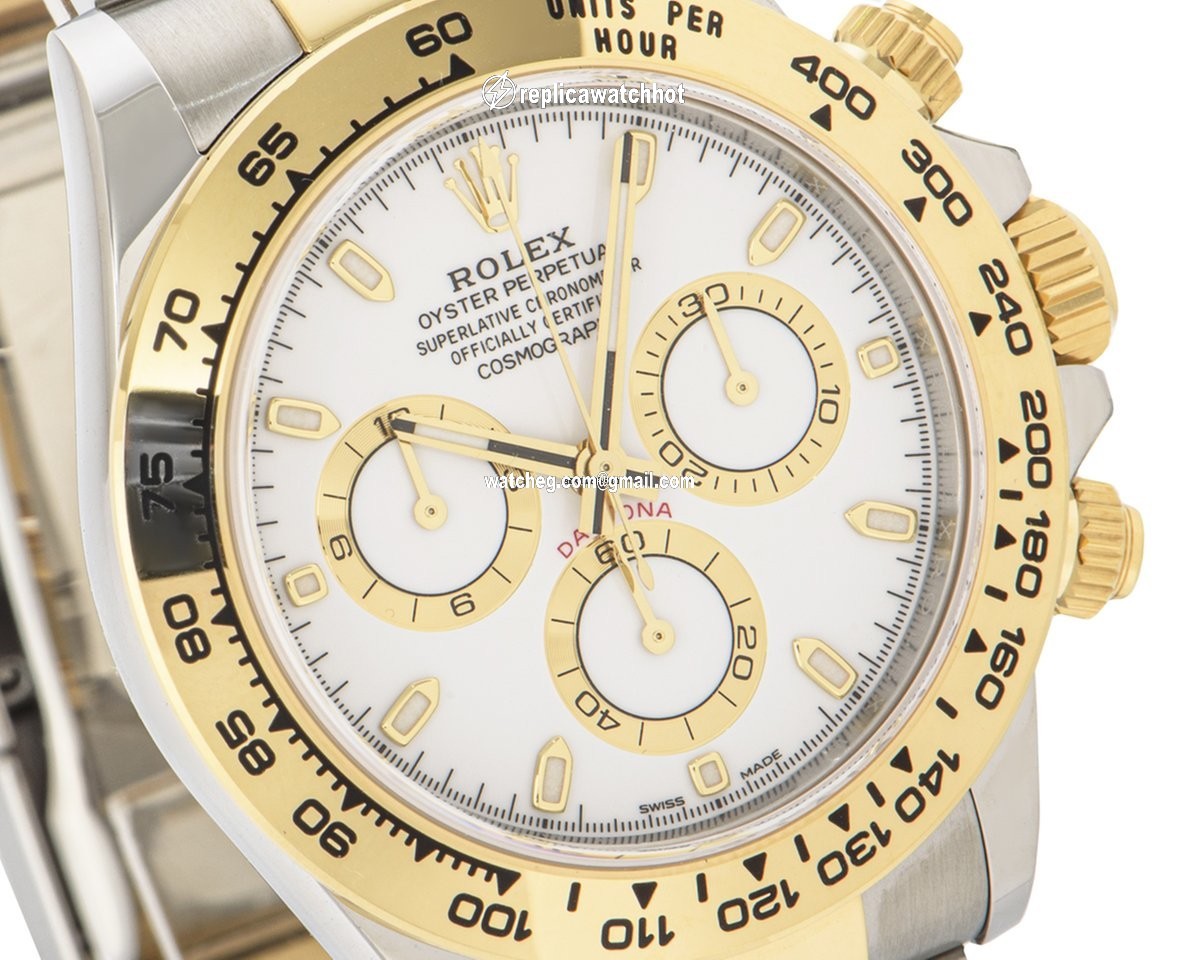 Rolex Daytona Mens watch Unisex Gold Steel Automatic 116503 4