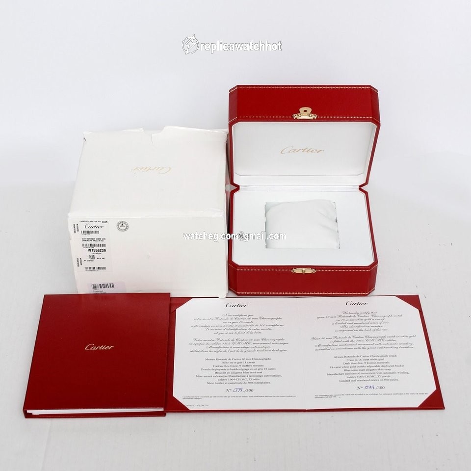 Cartier Rotonde de Cartier Mens watch Unisex White gold 3769 4