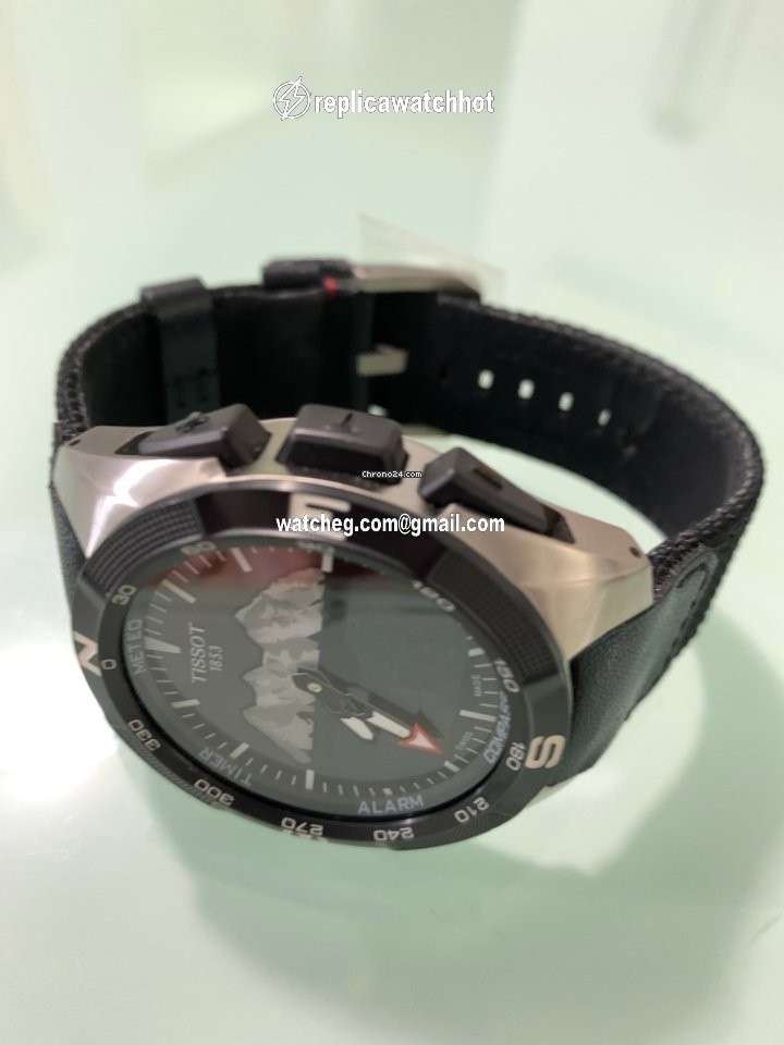 Tissot T-Touch Expert Solar Mens watch Unisex Quartz Titanium T091.420.46.051.10 4