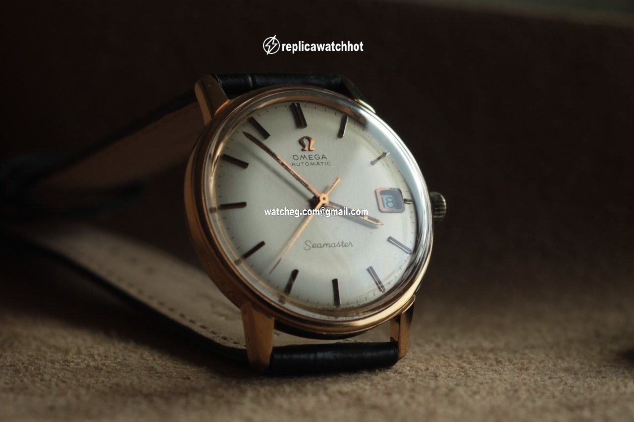 Omega Seamaster Mens watch Unisex Automatic Yellow gold 166.037 Vintage Seamaster 4
