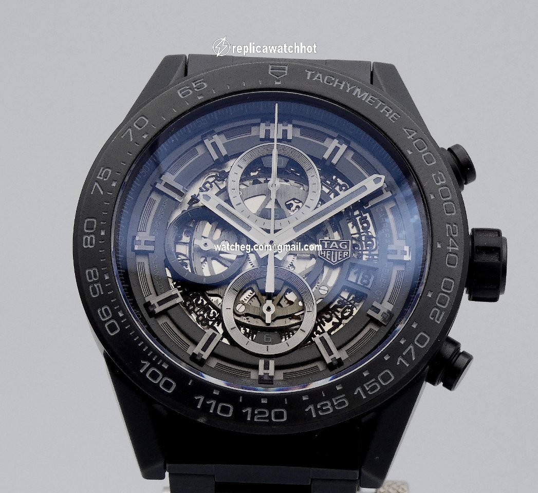 TAG Heuer Carrera Calibre HEUER 01 Mens watch Unisex Automatic Ceramic CAR2A91.BH0742 4