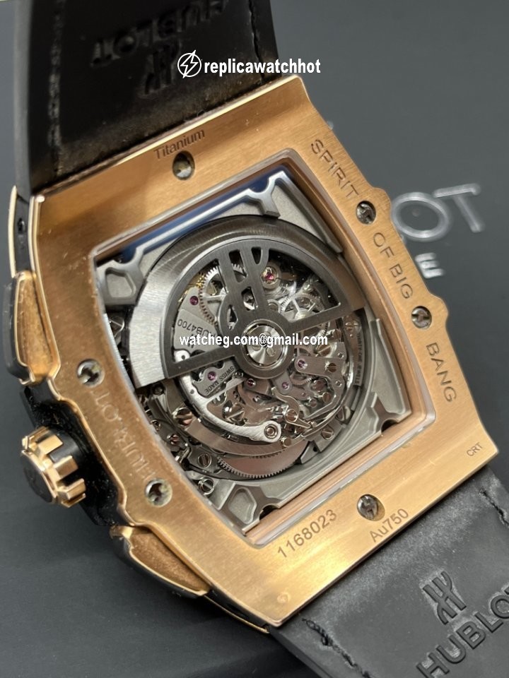 Hublot Spirit of Big Bang Mens watch Unisex Automatic Rose gold 601.OX.0183.LR.1704 4