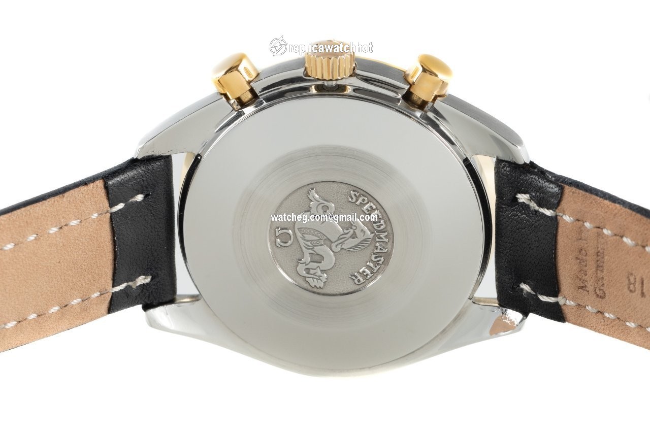 Omega Speedmaster Reduced Mens watch Unisex Automatic Gold Steel 175.0032 4
