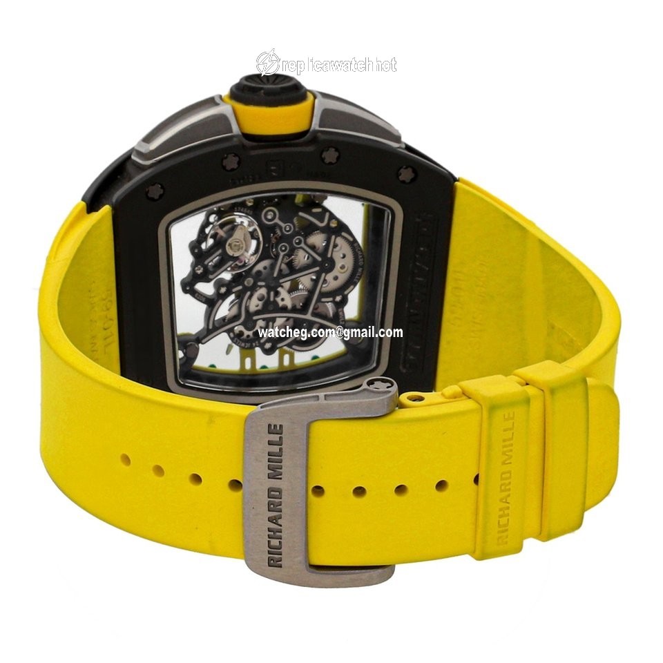 Richard Mille RM 061 Mens watch Unisex Manual winding Ceramic RM61-01 CA-TZP 4