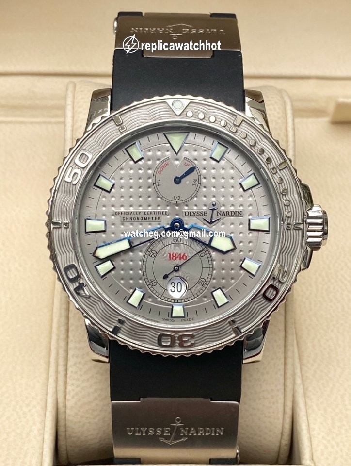 Ulysse Nardin Maxi Marine Diver Mens watch Unisex Automatic Steel 263-33-3 92 4