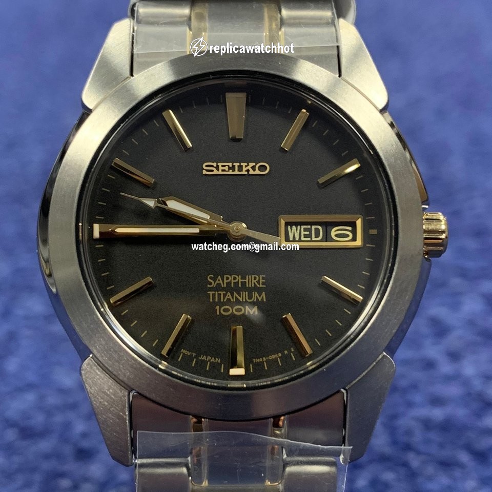 Seiko Mens watch Unisex Quartz Titanium SGG735P1 4
