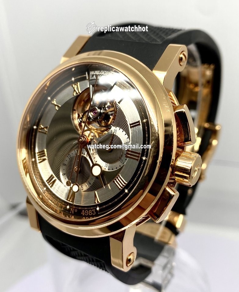 Breguet Marine Mens watch Unisex Manual winding Rose gold 5837BR 92 5ZU 4