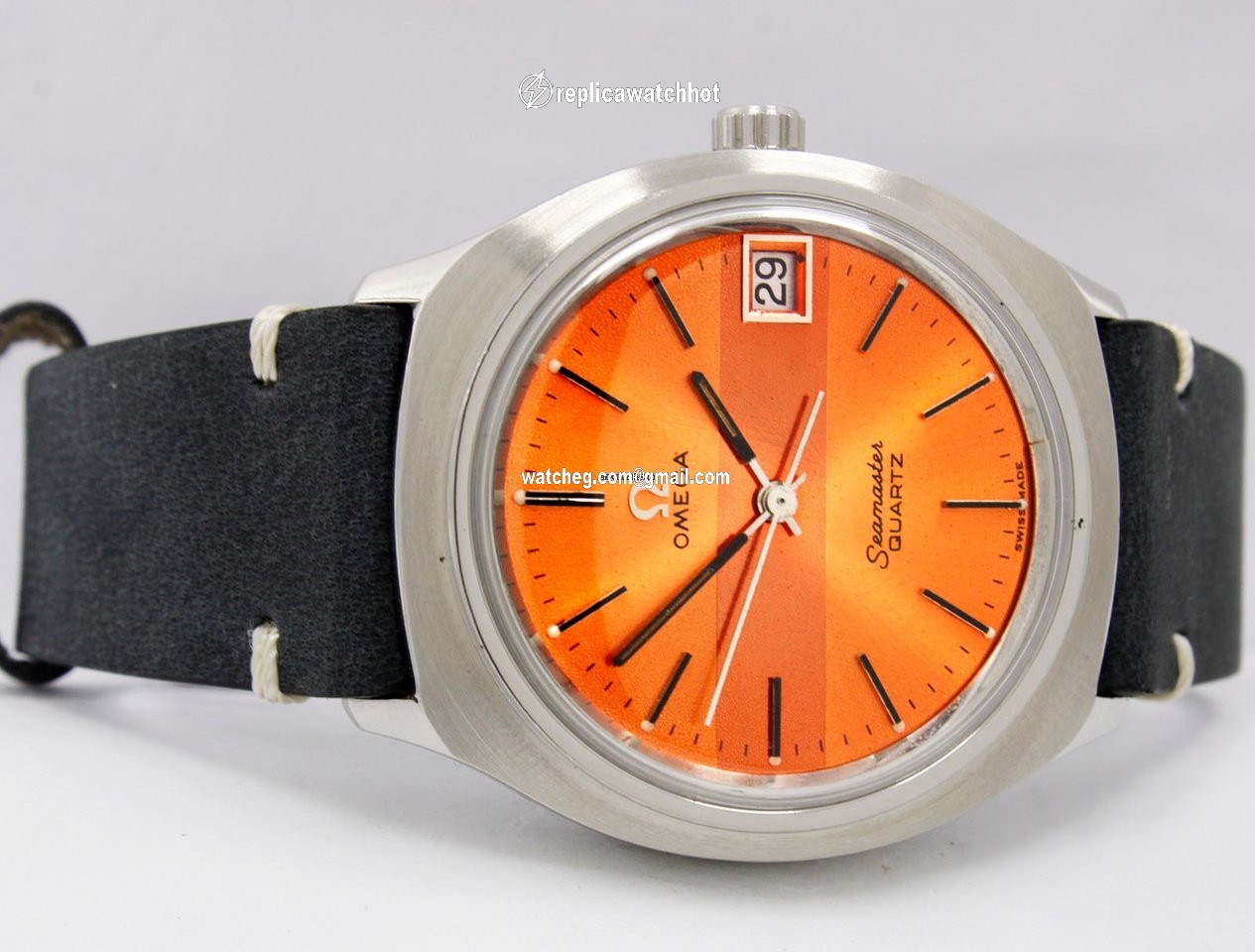 Omega Seamaster Mens watch Unisex Quartz Steel 196.0030 4