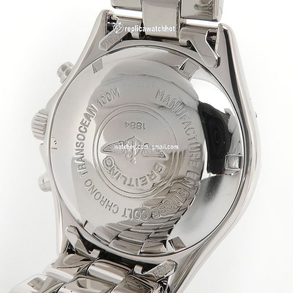 Breitling Mens watch Unisex Quartz Steel A53040.1 4