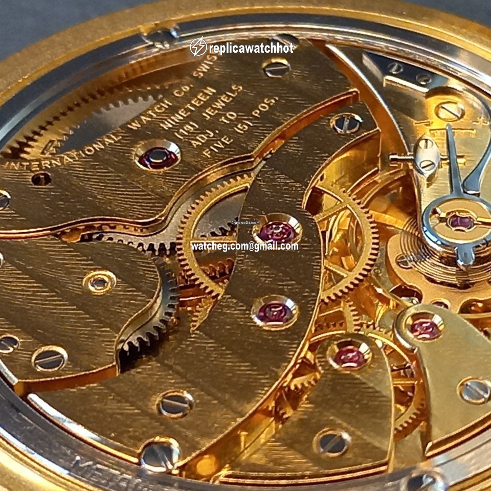 IWC Mens watch Unisex Manual winding Yellow gold 5434-001 4