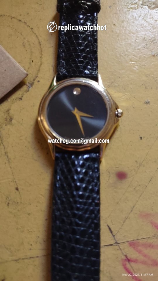 Movado Museum Womens watch Quartz Gold Steel 87-E4-0823 4