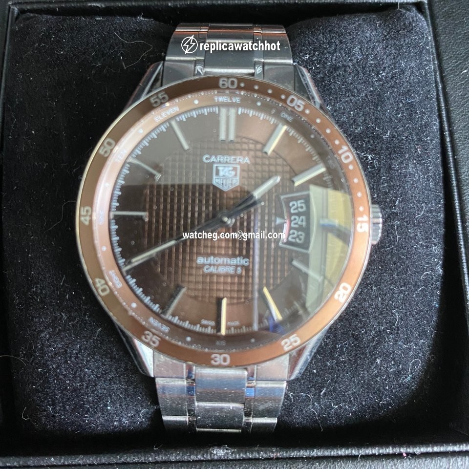 TAG Heuer Carrera Calibre 5 Mens watch Unisex Automatic Steel WV211N 4