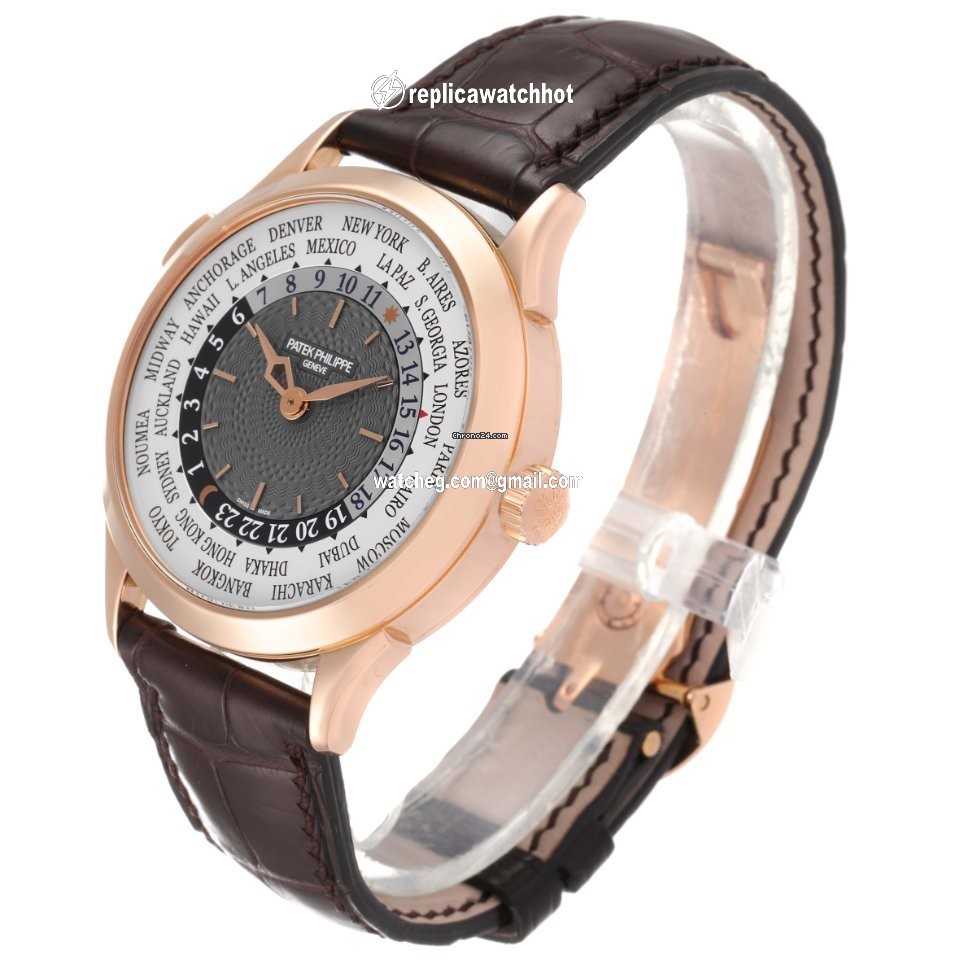 Patek Philippe World Time Mens watch Unisex Automatic Rose gold 5230R 4