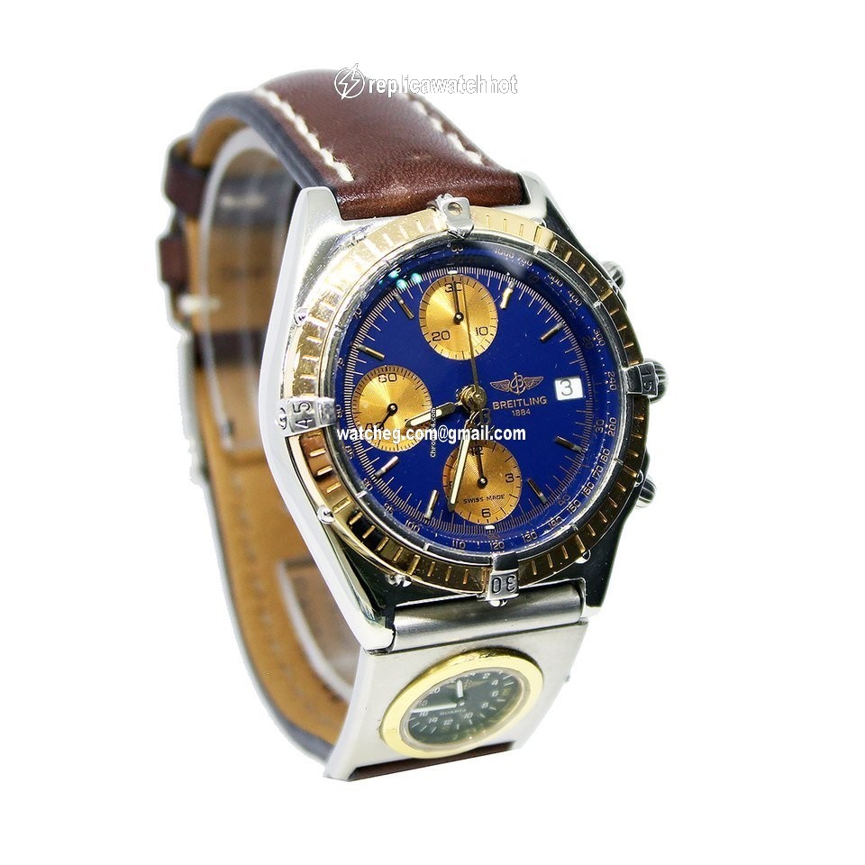 Breitling Chronomat Mens watch Unisex Automatic Gold Steel C13048 4