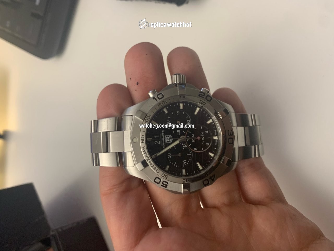 TAG Heuer Aquaracer 300M Mens watch Unisex Quartz Steel CAF101E 4