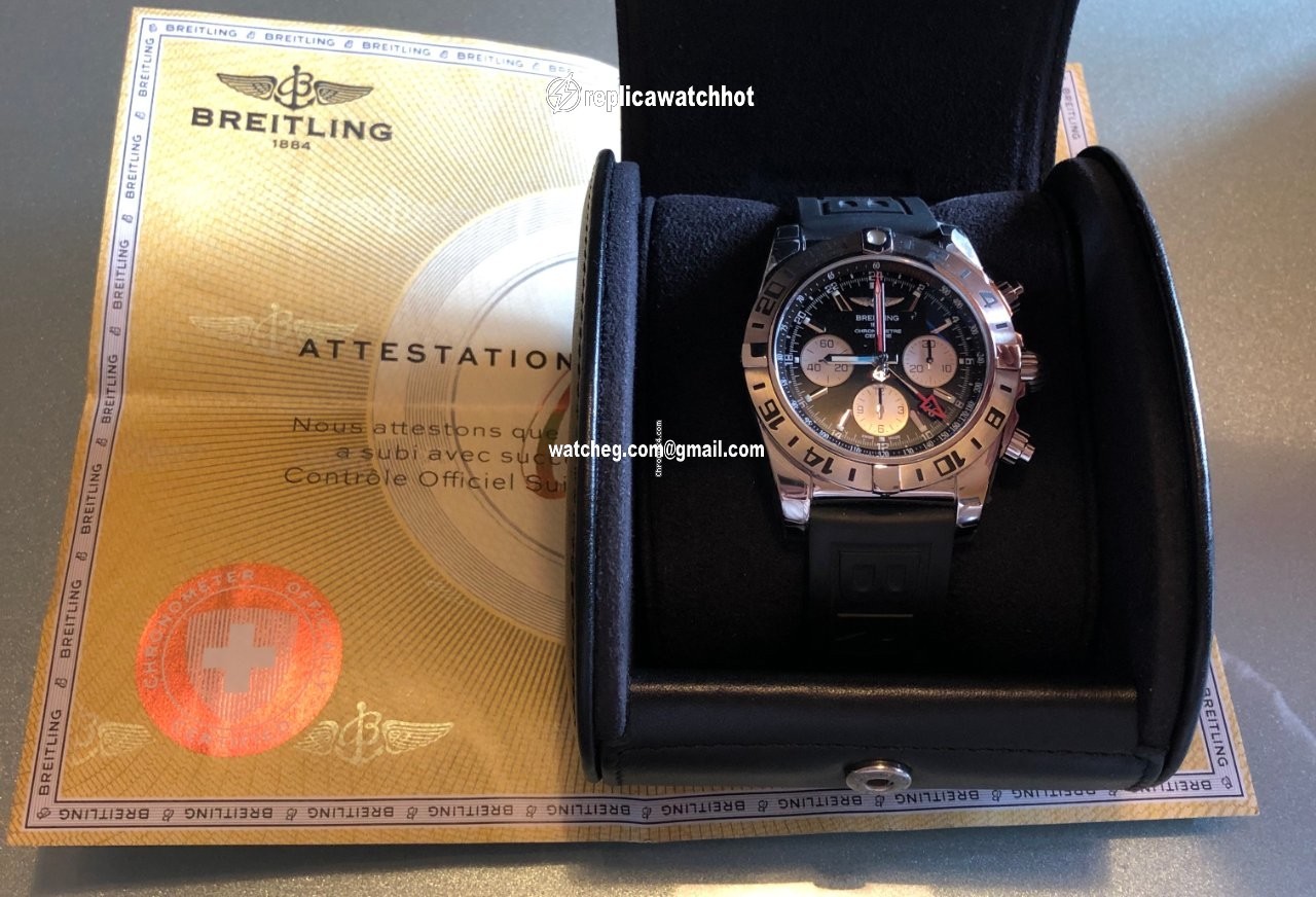 Breitling Chronomat 44 GMT Mens watch Unisex Automatic AB0420B9.BB56 4