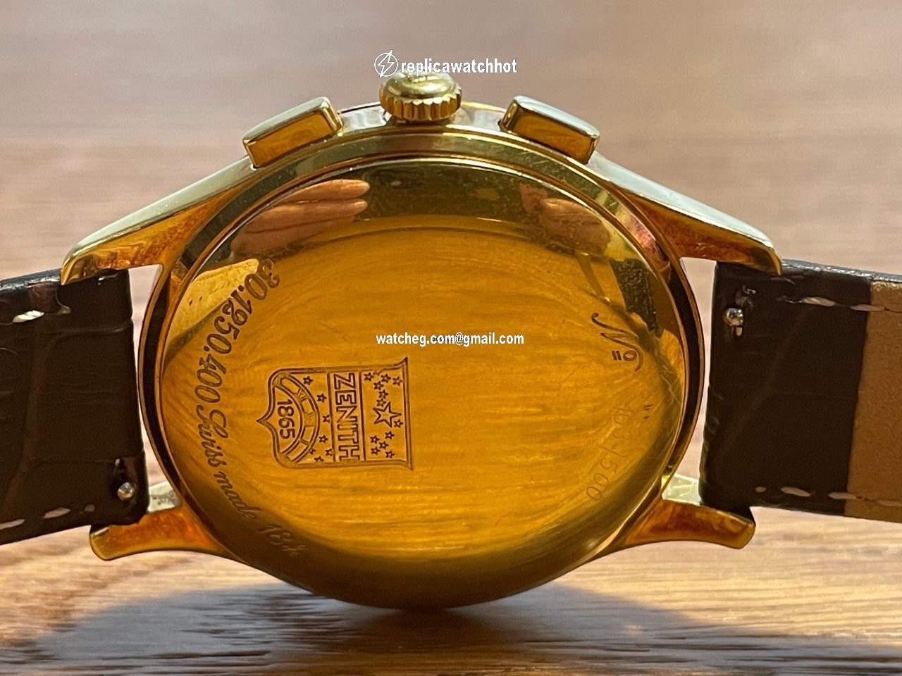 Zenith El Primero Mens watch Unisex Automatic Yellow gold 30.1250.400 4