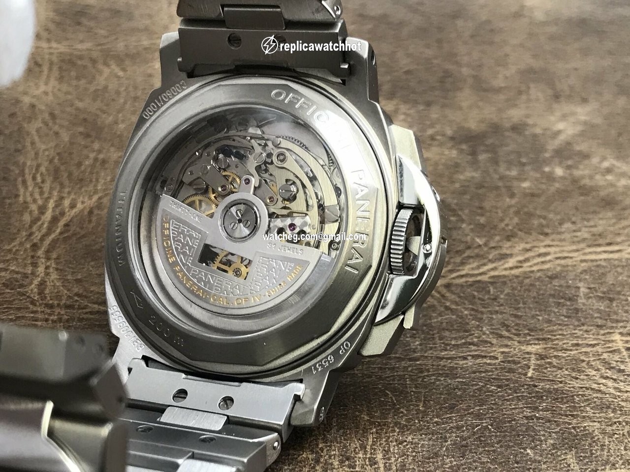 Panerai Luminor Chrono Automatic Titanium PAM00072 4
