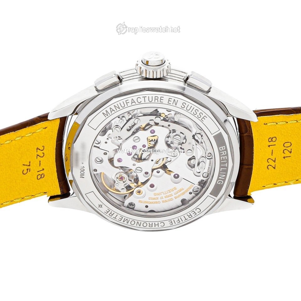 Breitling Duograph Mens watch Unisex Manual winding Steel AB1510171C1P1 4