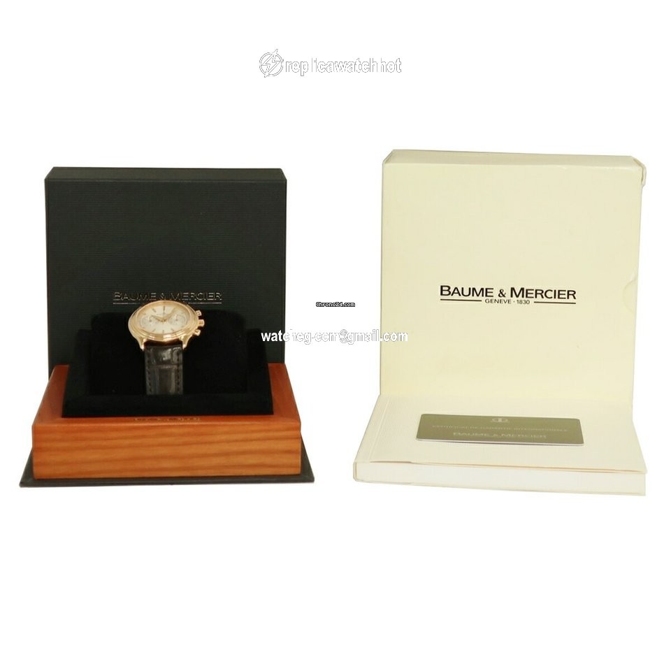 Baume & Mercier Mens watch Unisex Manual winding Red gold M0A06631 4