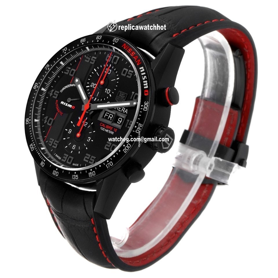TAG Heuer Carrera Calibre 16 Mens watch Unisex Automatic Titanium CV2A82.FC6237 4