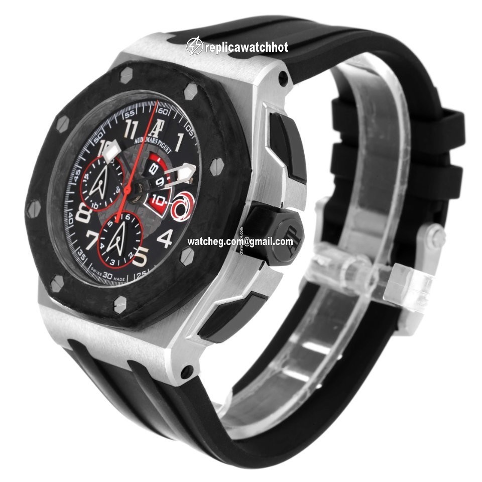 Audemars Piguet Royal Oak Offshore Chronograph Mens watch Unisex Automatic Platinum 26062PT.OO.A002CA.01 4