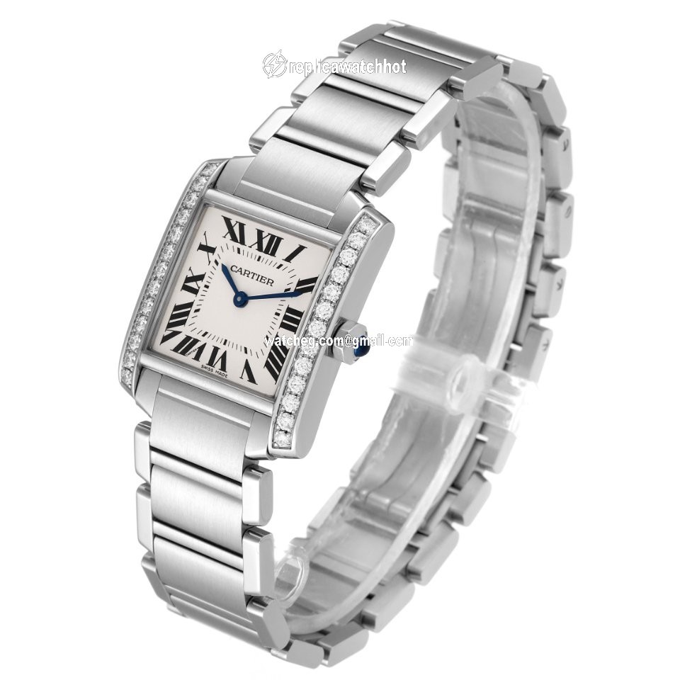 Cartier Tank Francaise Womens watch Quartz W4TA0009 4