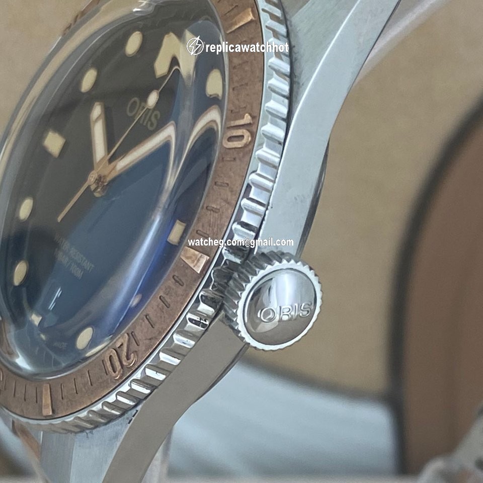 Oris Divers Sixty Five Automatic Gold Steel 01 733 7707 4355 4