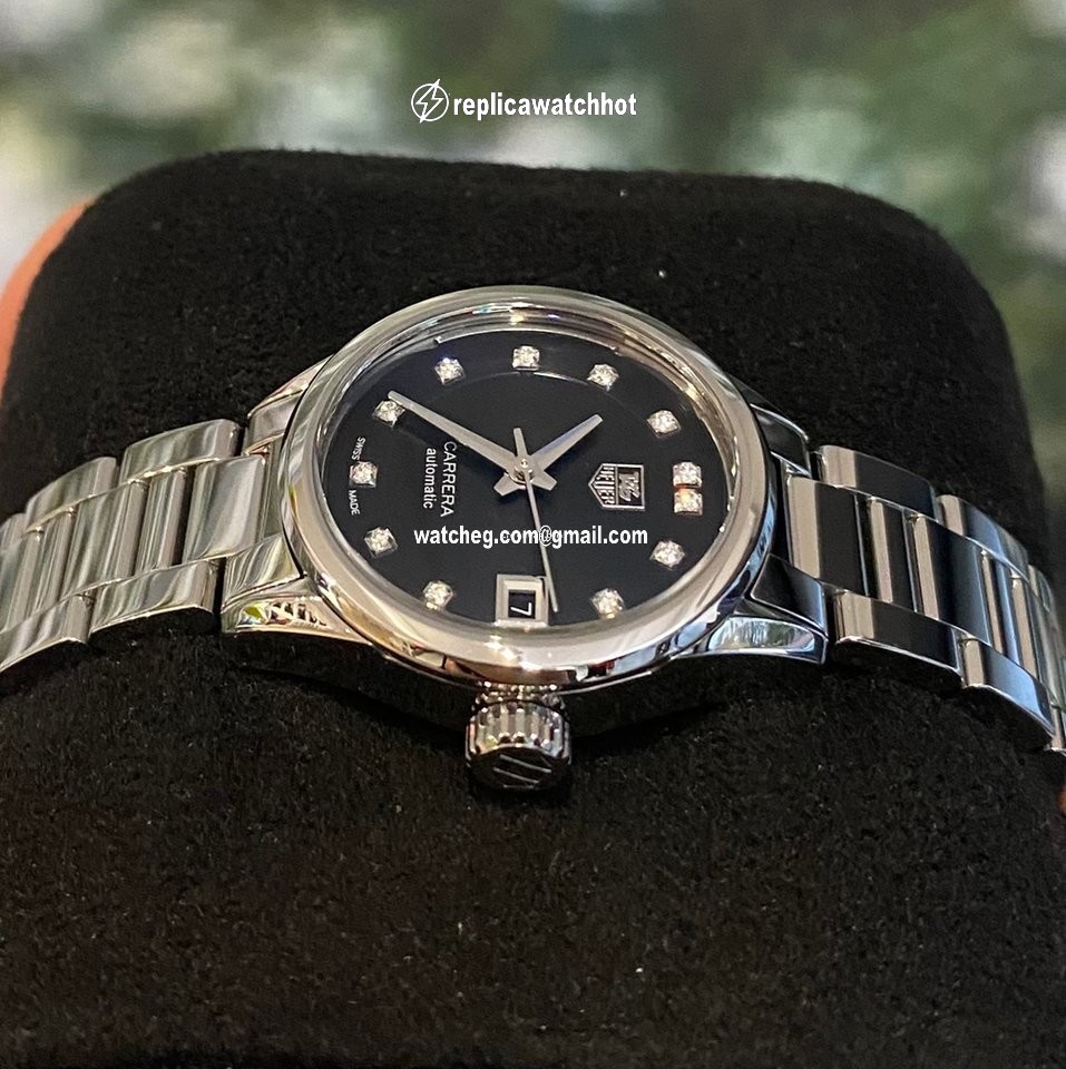 TAG Heuer Carrera Lady Womens watch Automatic Steel WAR2413.BA0776 4