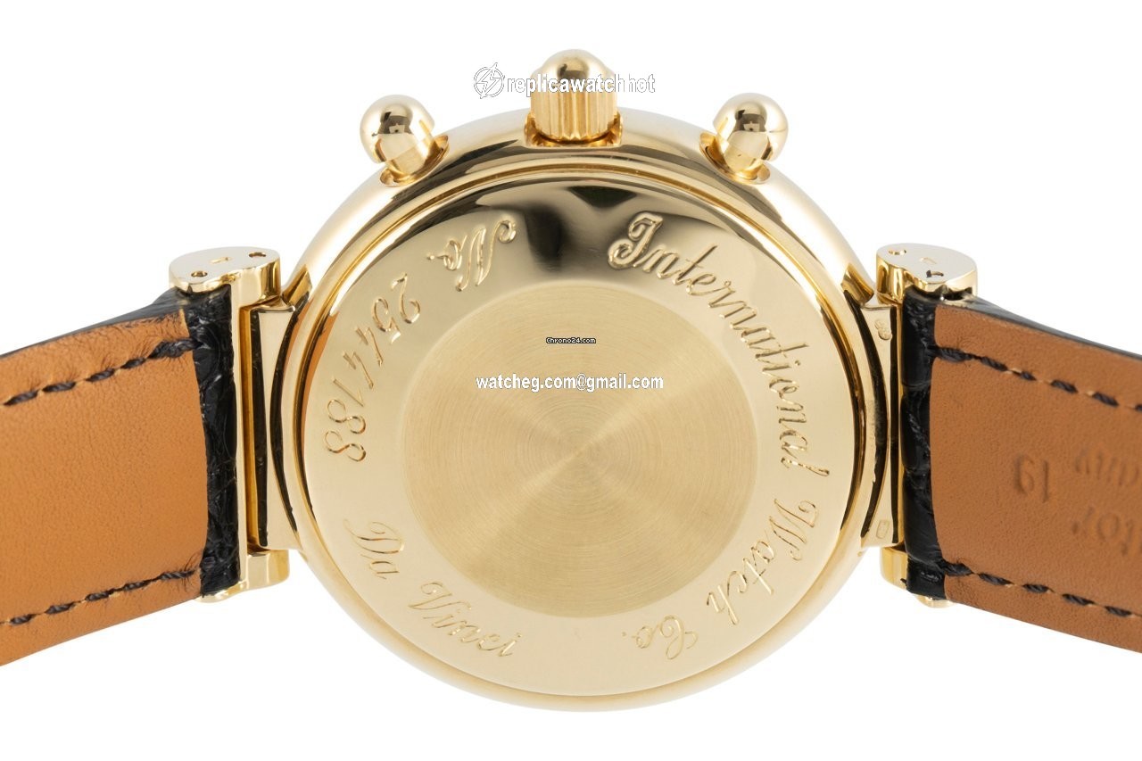 IWC Da Vinci Perpetual Calendar Mens watch Unisex Automatic Yellow gold 3750 4