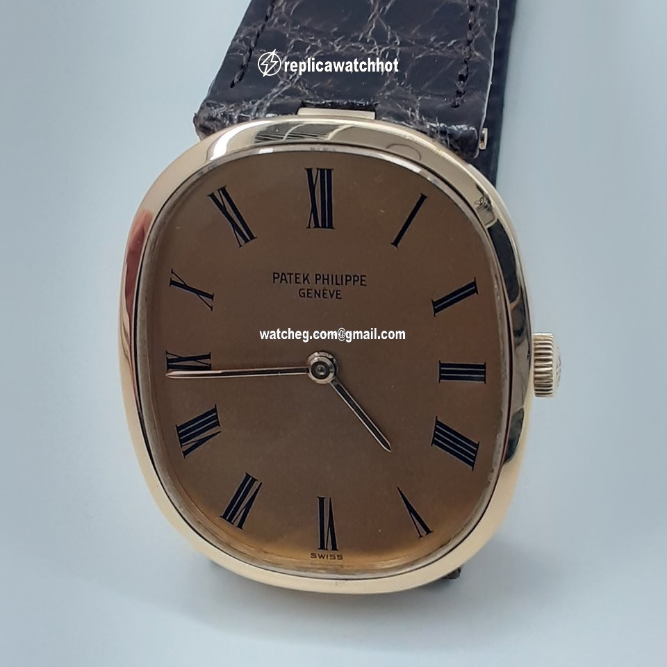 Patek Philippe Golden Ellipse Mens watch Unisex Manual winding Yellow gold 5206 4