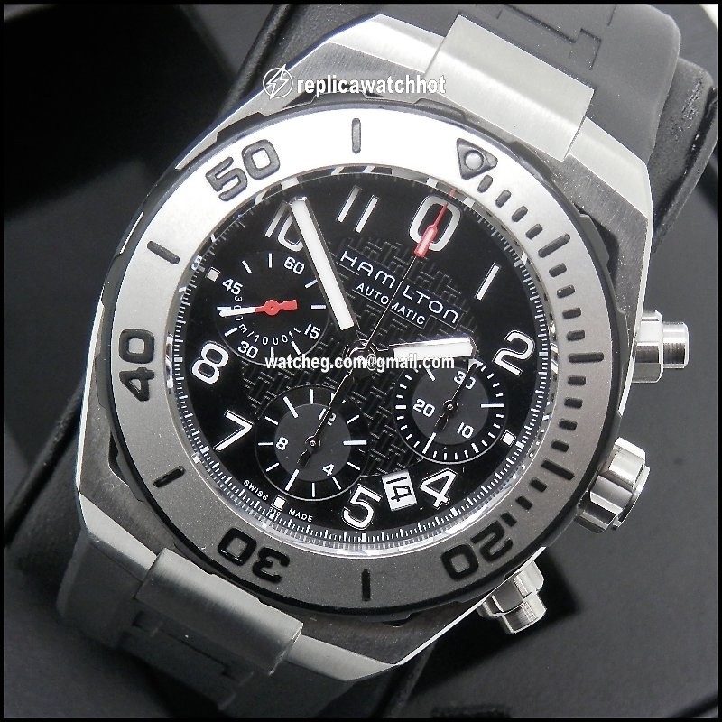 Hamilton Khaki Navy Sub Mens watch Unisex Automatic Steel H78716333 4