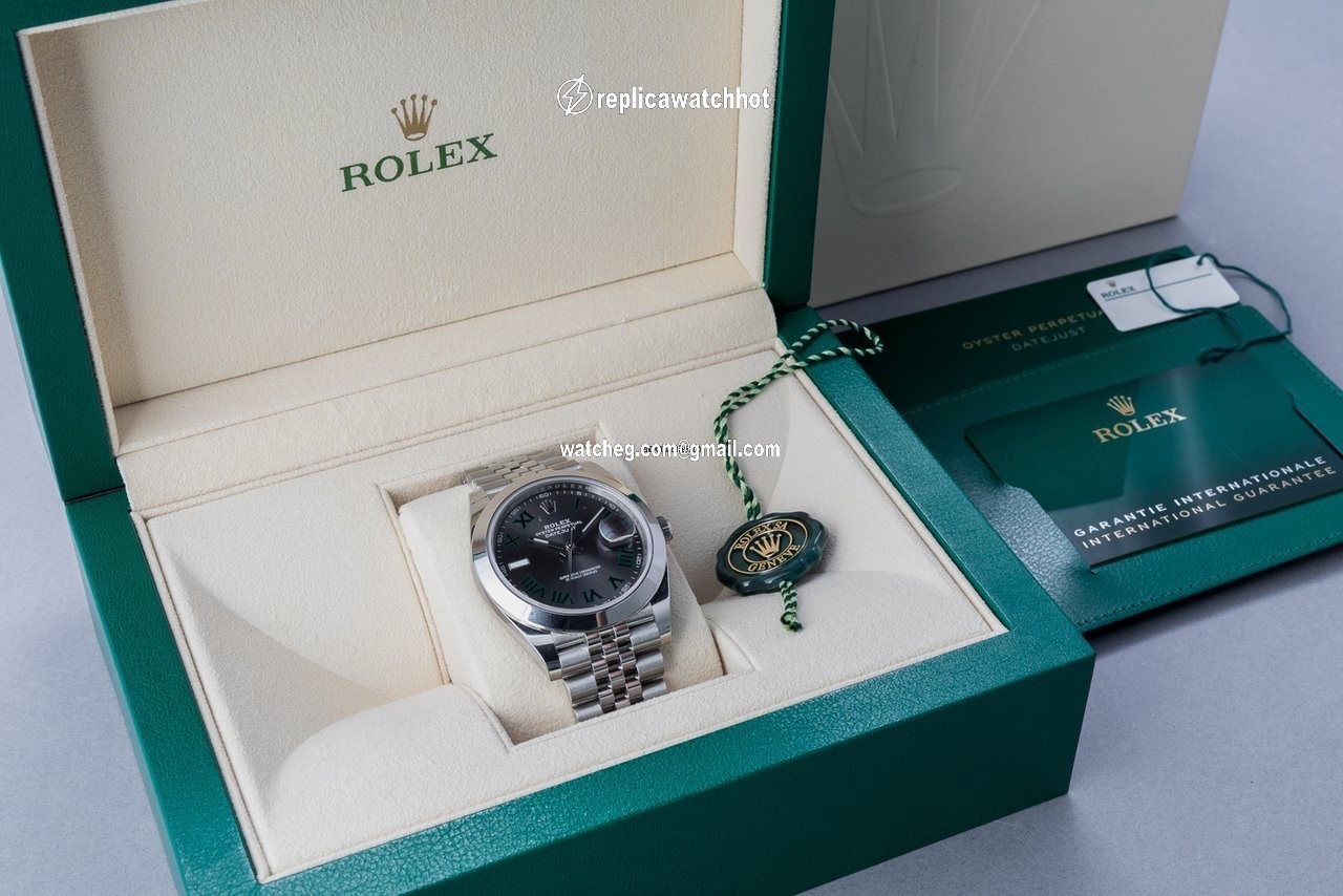 Rolex Datejust 41 Mens watch Unisex Steel Automatic 126300-0014 4