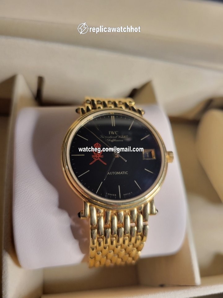 IWC Portofino Mens watch Unisex Automatic Yellow gold 3512 3550 4