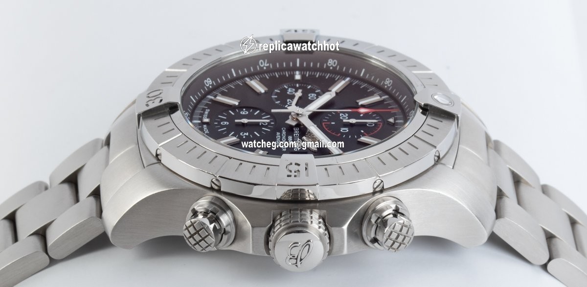Breitling Super Avenger Mens watch Unisex Automatic Steel A13375101B1A1 4
