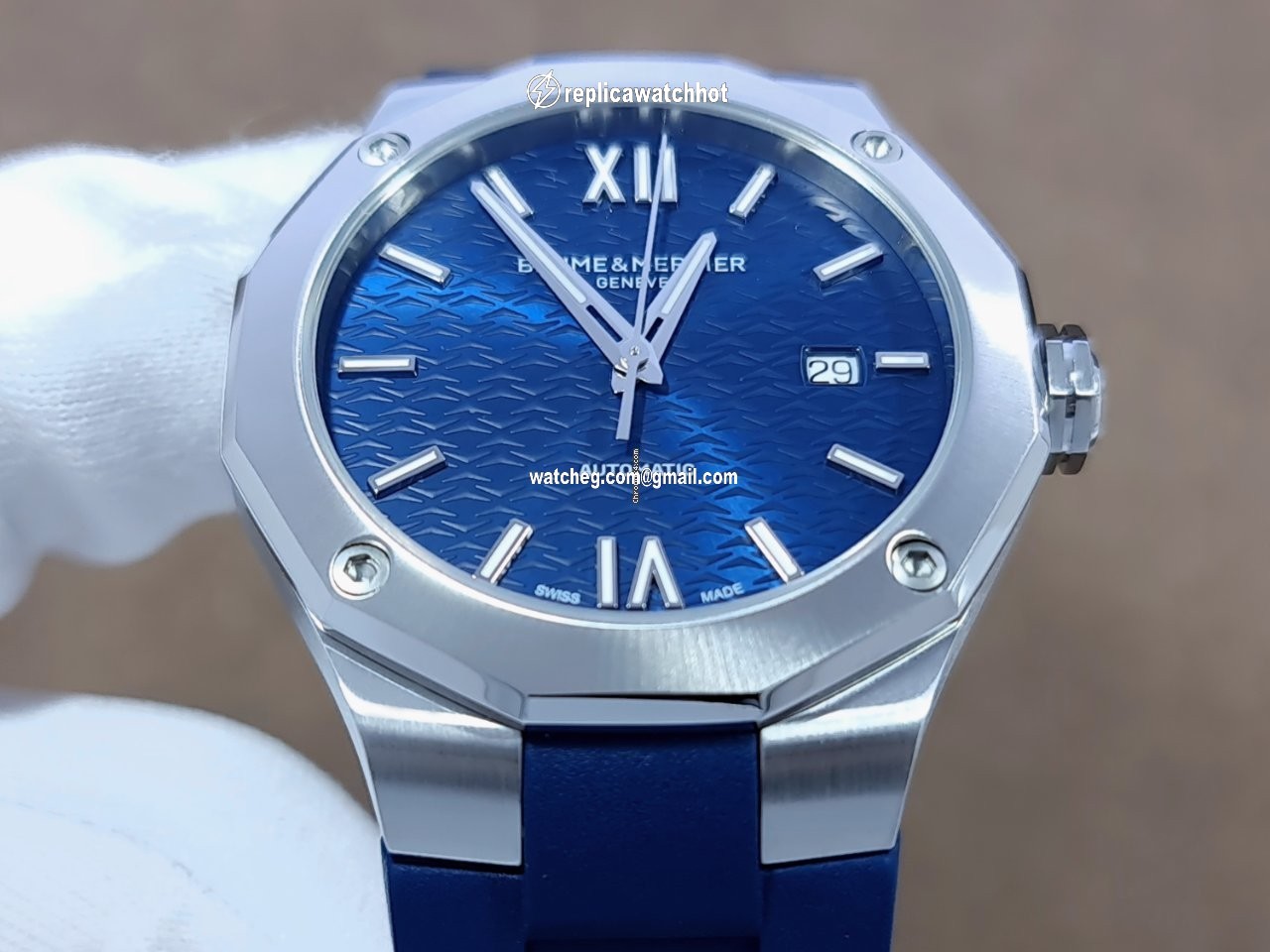 Baume & Mercier Riviera Mens watch Unisex Automatic Steel M0A10619 4