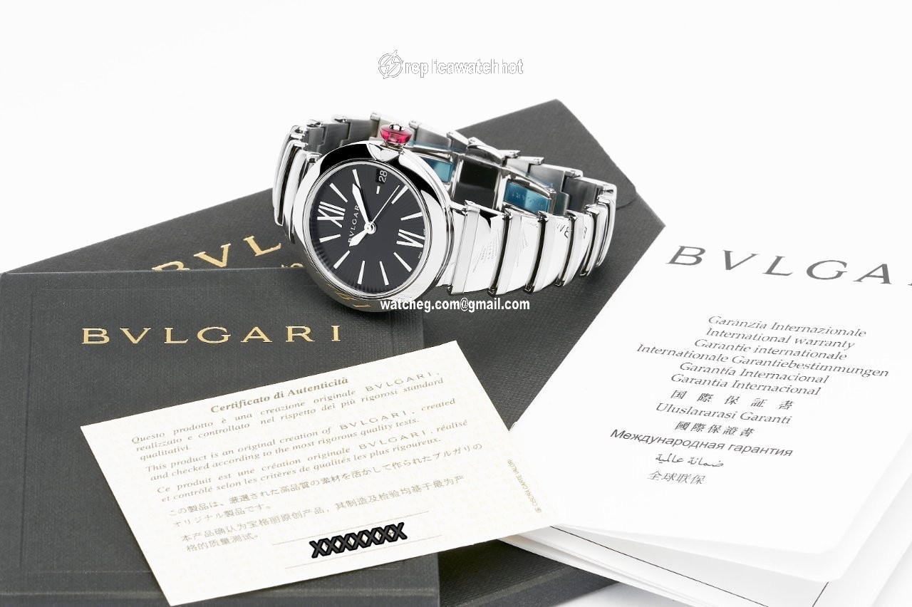 Bulgari Lucea Womens watch Automatic Steel LU33BSSD 102688 4