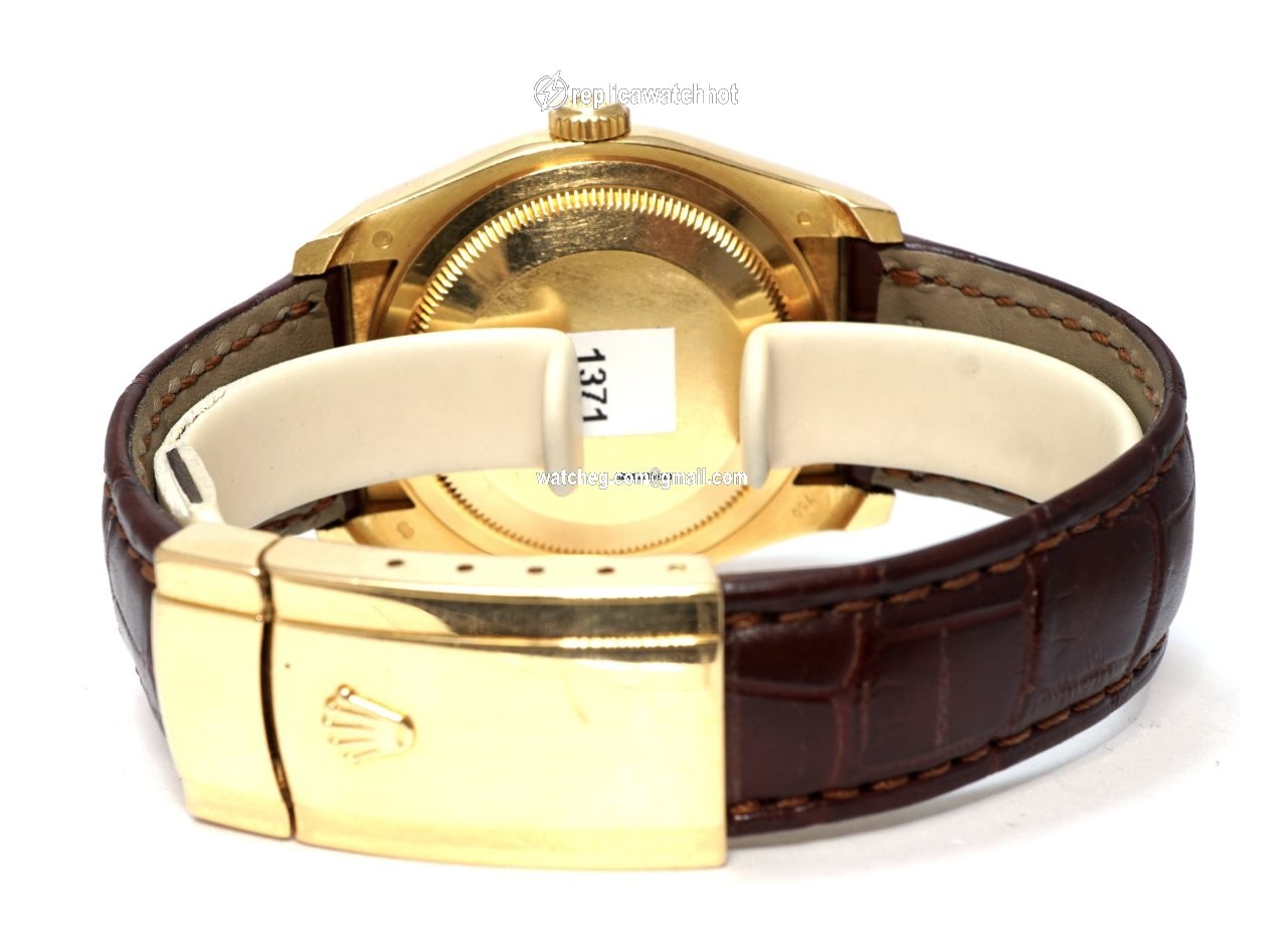 Rolex Datejust 36 Mens watch Unisex Yellow gold Automatic 116138 4