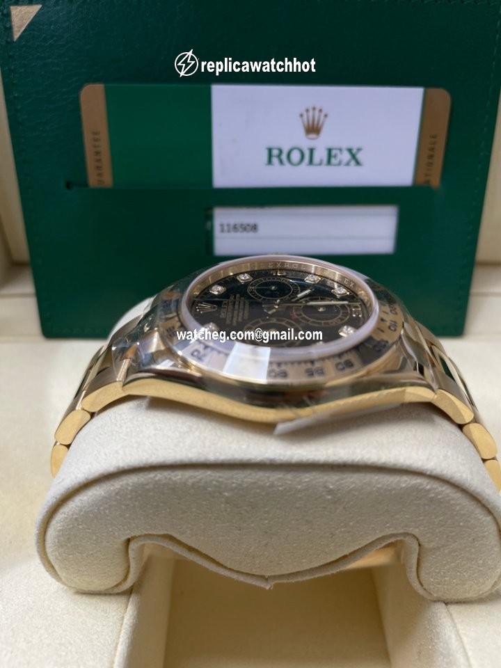 Rolex Daytona Mens watch Unisex Yellow gold Automatic 116508 4