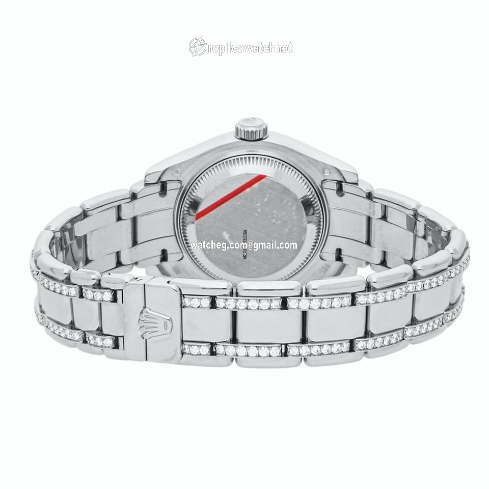 Rolex Lady-Datejust Pearlmaster Womens watch White gold Automatic 80359 4