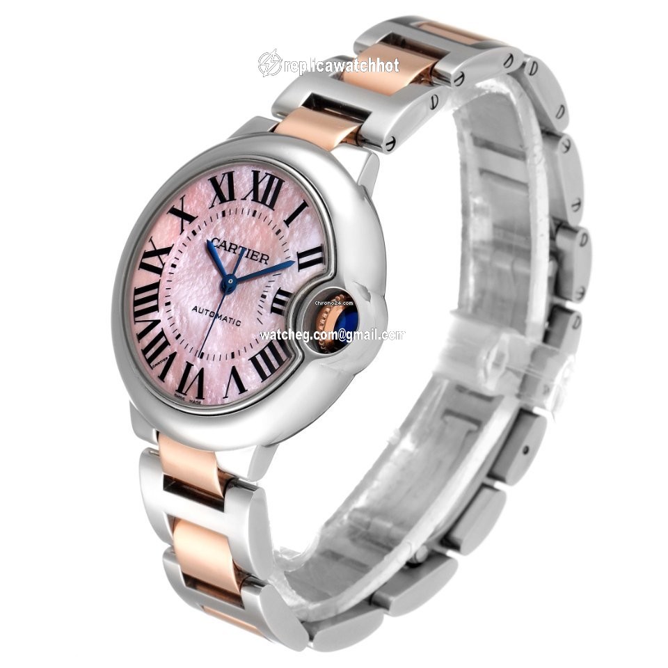 Cartier Ballon Bleu 33mm Womens watch Automatic Steel W6920098 4