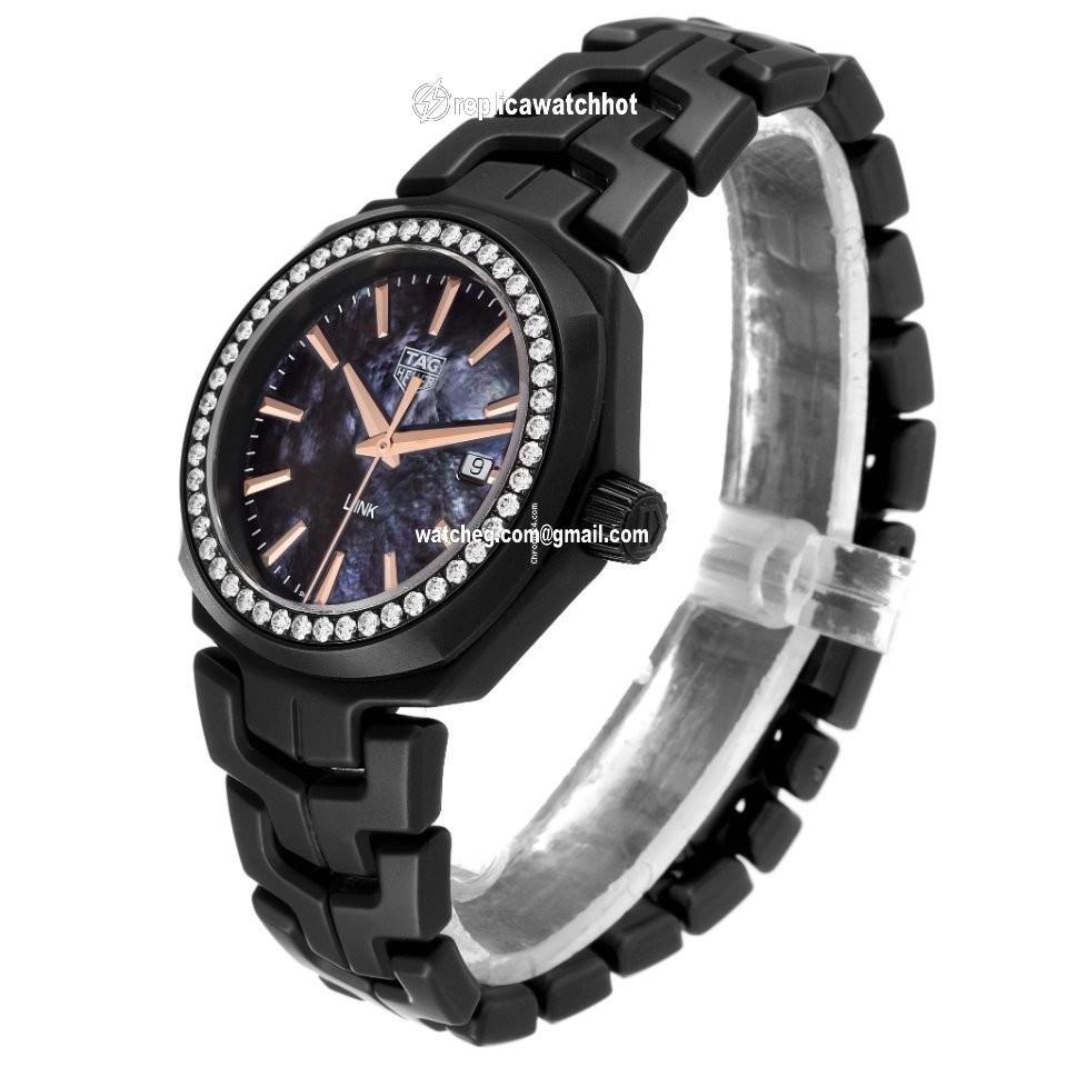 TAG Heuer Link Lady Womens watch Quartz Ceramic WBC1391.BH0745 4