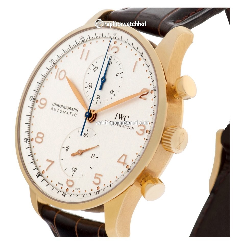 IWC Portuguese Chronograph Mens watch Unisex Automatic Rose gold IW371480 4